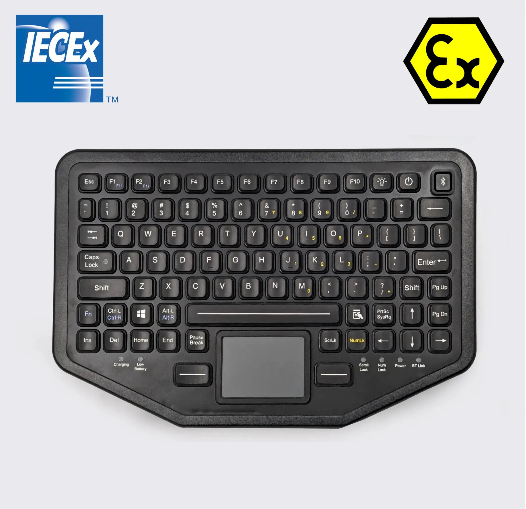 Искробезопасная клавиатура ATEX/IECEx – Armadex Ex BT-Key-02