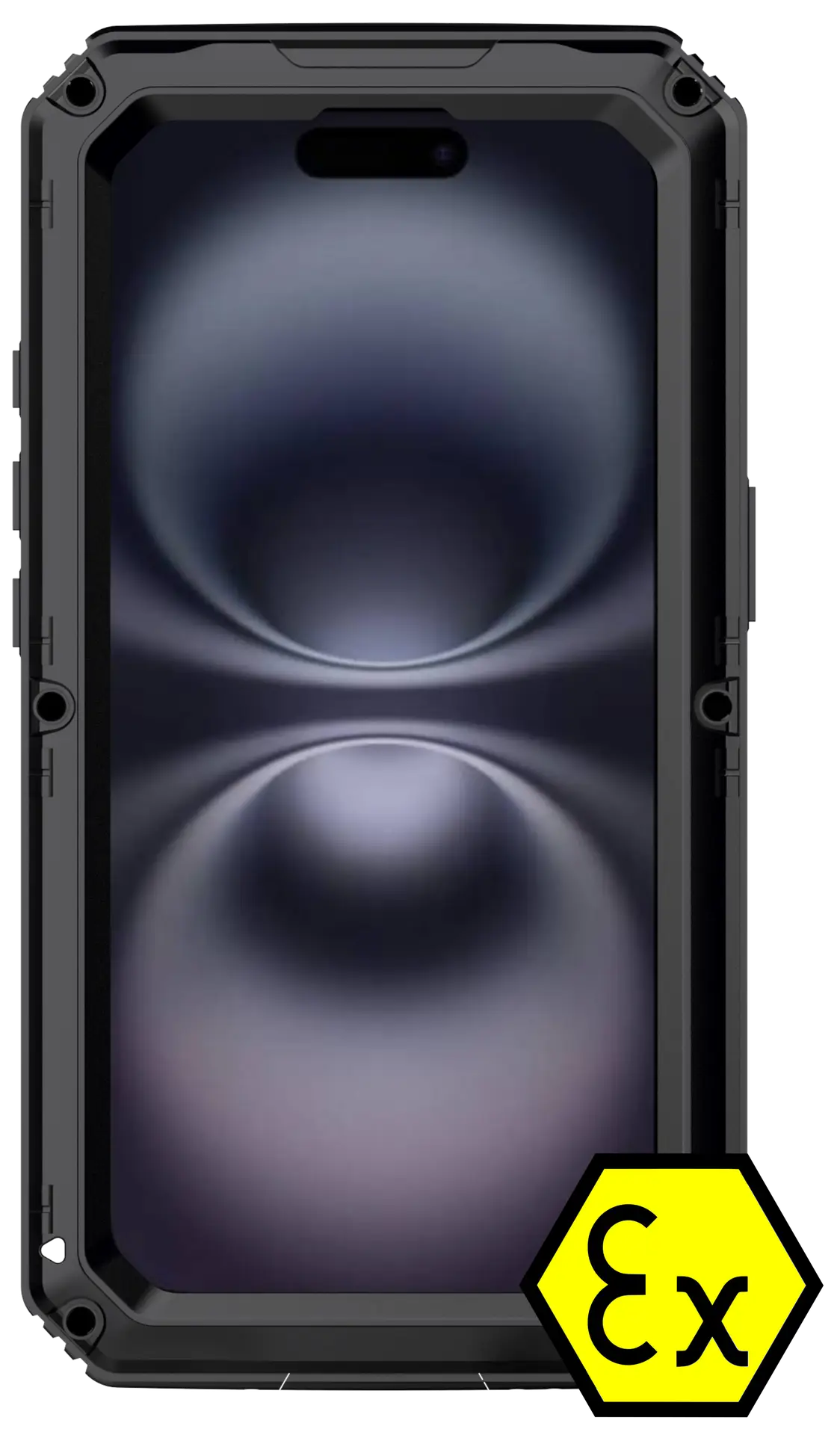 Взрывозащищённый iPhone 16 (Ex Zone 2) ATEX сертификация для Zone 2 / Zone 22