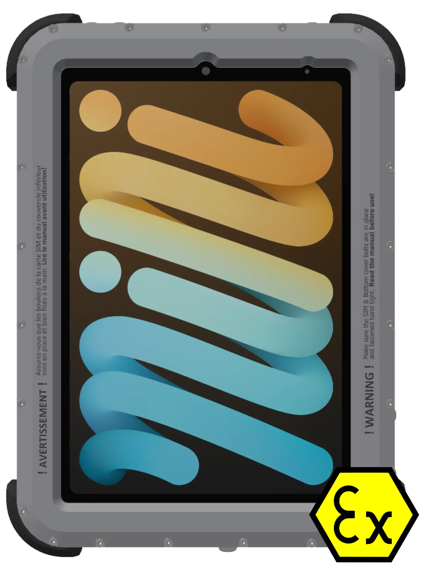 Взрывозащищённый iPad Mini 6 (Ex Zone 1) ATEX/IECEx сертификация для Zone 1 / Zone 21